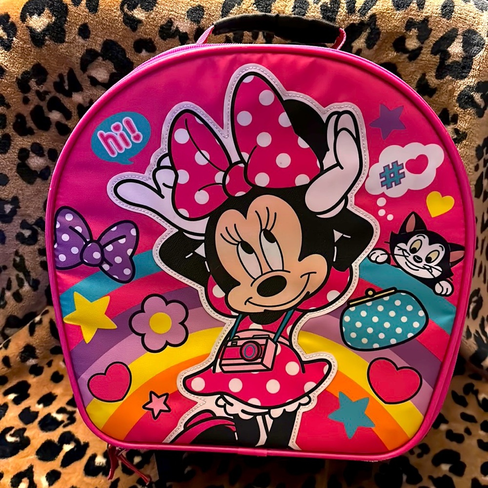 DISNEY MINNIE MOUSE SUITCASE (USED) ONE SIZE FITS ALL